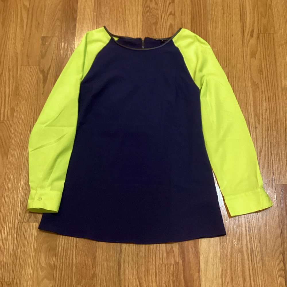 Colorblock Long Sleeve Top